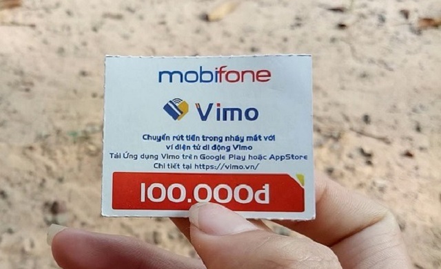 Thẻ cào điện thoại Mobifone 100k miễn phí, Free card SLL