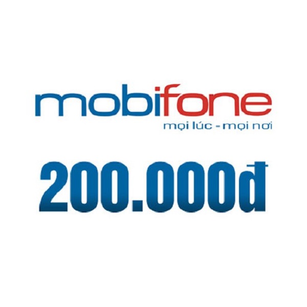 Thẻ cào điện thoại Mobifone 200k miễn phí, Free card SLL